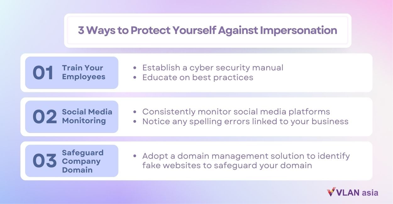 3 tips to prevent impersonation