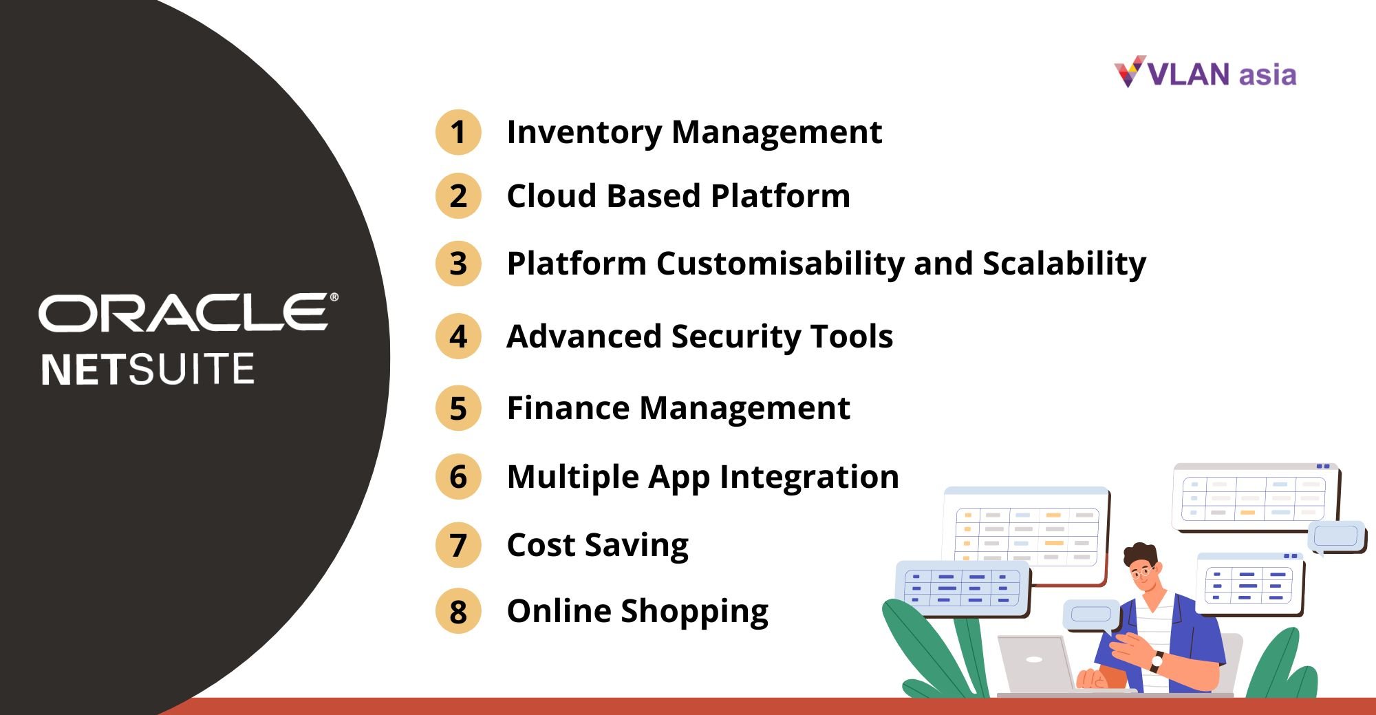 Features of Netsuite VLAN Asia