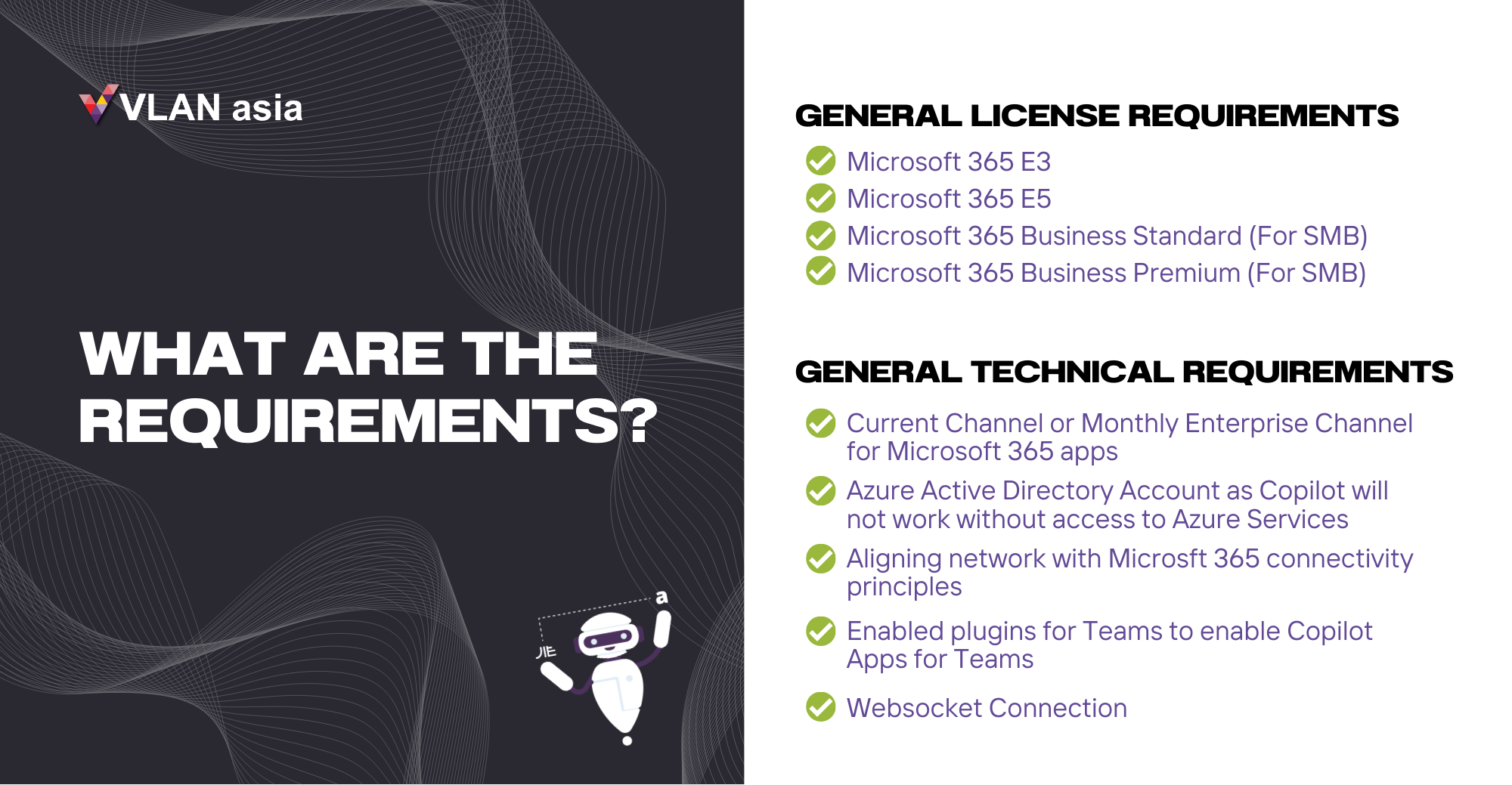 Microsoft 365 copilot technical and license requirements