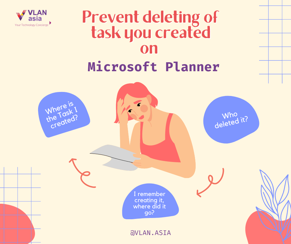 Prevent deleting of task
