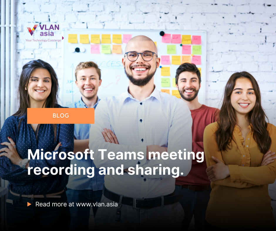 Microsoft Teams meeting Record and share