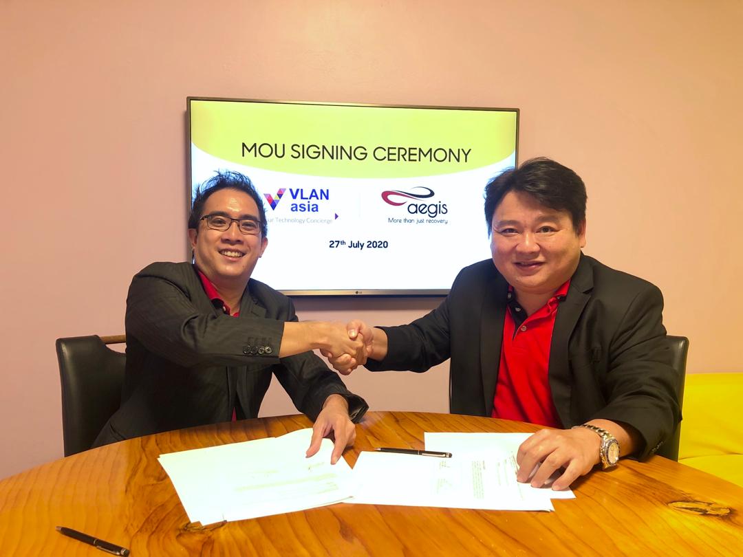 Mou Signing between Vlan Asia and Aegis